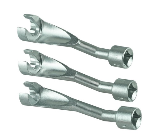 [93510300] Atvirų vamzdelių raktų rinkinys, 3 vnt., 14–17–19 mm, 1/2 col. pavara (93510300, PICHLER)