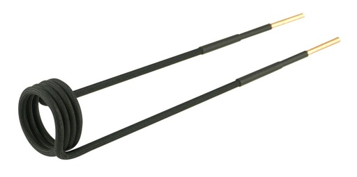 [95356216] Spule gerade, Ø32mm, Länge 220mm, M16 Ausführung in schwarz (95356216, PICHLER)