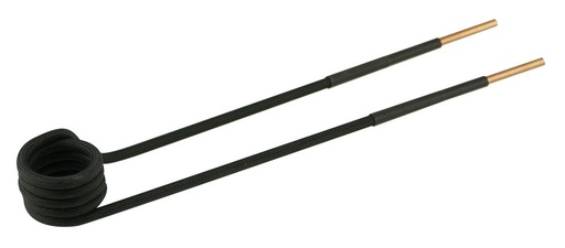 [95356224] Spule 90° abgewinkelt Ø23mm, L220mm, M10 Ausführung in schwarz (95356224, PICHLER)