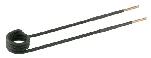 [95356225] Spule 90° abgewinkelt Ø26mm, L220mm, M12 Ausführung in schwarz (95356225, PICHLER)