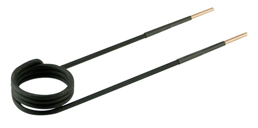 [95356228] Spule 90° abgewinkelt Ø45mm, L220mm, M22 Ausführung in schwarz (95356228, PICHLER)