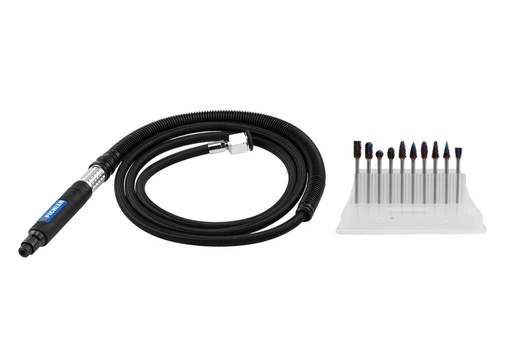[99705621] High-speed micro die grinder with carbide burr set (99705621, PICHLER)