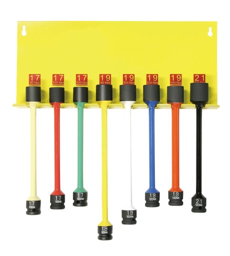 [9980800] Torque Stick Set, 8 pcs., with Wall Bracket (9980800, PICHLER)