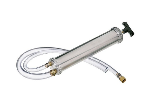 [060412_1] Rokas pārsūknēšanas sūknis ar dubulto pieslēgumu motoreļļai / pārnesumkārbas eļļai, dzesēšanas šķidrumam, dīzeļdegvielai, 600 ml (060412_1, LEITENBERGER)