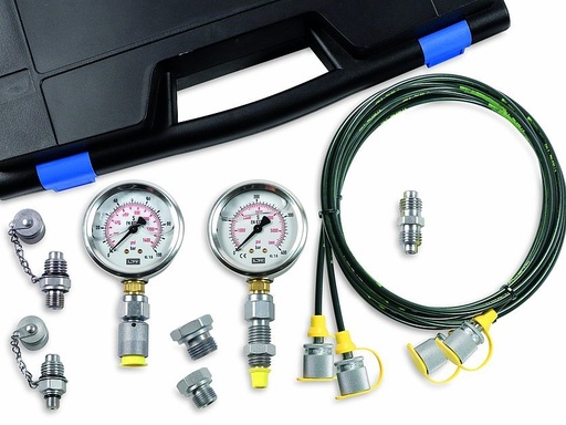 [041944_1] Hydraulic Measurement Kit, analogue 2 pressure gauges (041944_1, LEITENBERGER)