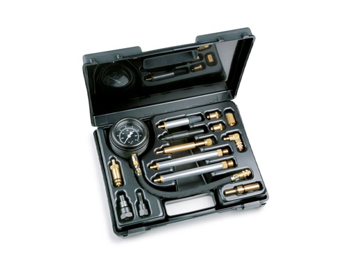 [040331-LR] Compression tester for petrol and diesel engines, 0–40 bar, KP 80/5 (040331-LR, LEITENBERGER)