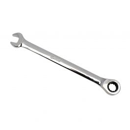 [768515] Ratcheting combination wrench (open end / ratchet ring) 15.0mm (768515, GENIUS)