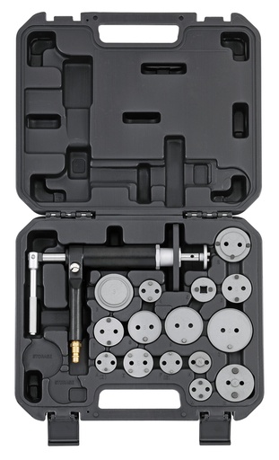 [801016] Pneumatic brake caliper piston rewind tool set (16 pcs) (801016, SONIC)