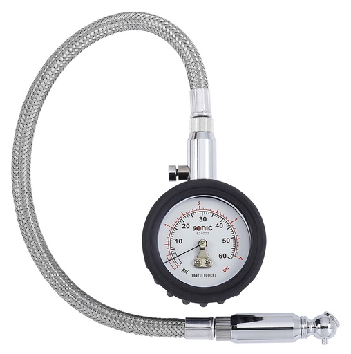 [824002] Padangų slėgio matuoklis 4 bar (60 psi) (824002, SONIC)