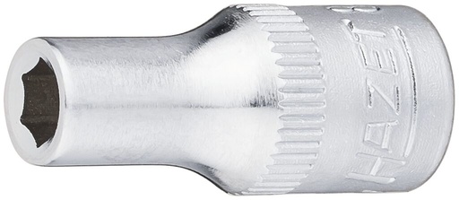 [850-4.5] Socket - 1/4 inch (6.3 mm) square, hollow (850-4.5, HAZET)