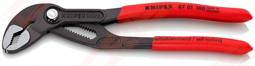 [87 01 125] Reguliuojamos replės "Cobra" 125mm (87 01 125, KNIPEX)