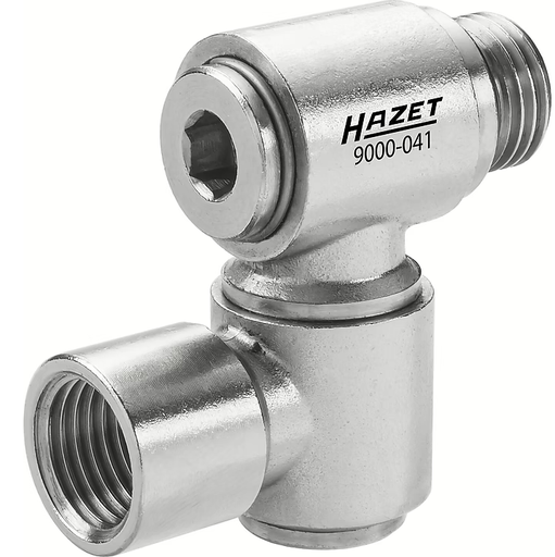 [9000-041] Compressed air coupling, swivel 1/4" (9000-041, HAZET)