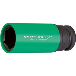 [903SLG-22] Smūginė galvutė 1/2 ilga 22mm (903SLG-22, HAZET)