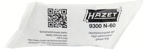 [9300N-60] Eļļa pneimatisko āmuru mehānismam, 60 ml (9300N-60, HAZET)