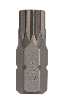[9383010] spline (XZN) bit, 10 mm shank, 30 mm, M10 (9383010, SONIC)