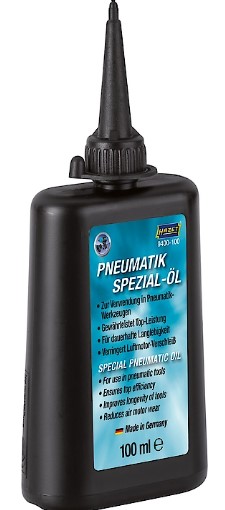 [9400-100] Eļļa pneimatiskajiem instrumentiem, 100 ml (9400-100, HAZET)