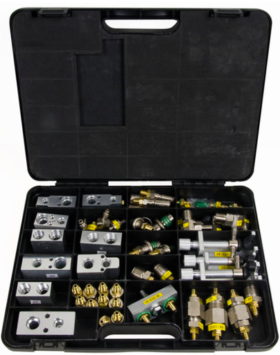 [DECKAEK102-N7-R5] Adapter and connector set for refrigerant system flushing unit AEK102-N14 (AEK102-N7-R5, ECOTECHNICS)