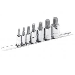 [BS-2307TS] 12-point socket bit set (7vnt) (BS-2307TS, GENIUS TOOLS)