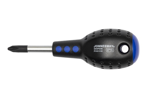 [D04P238] Phillips screwdriver PH2 x 38 mm (1-1/2") (D04P238, JONNESWAY)