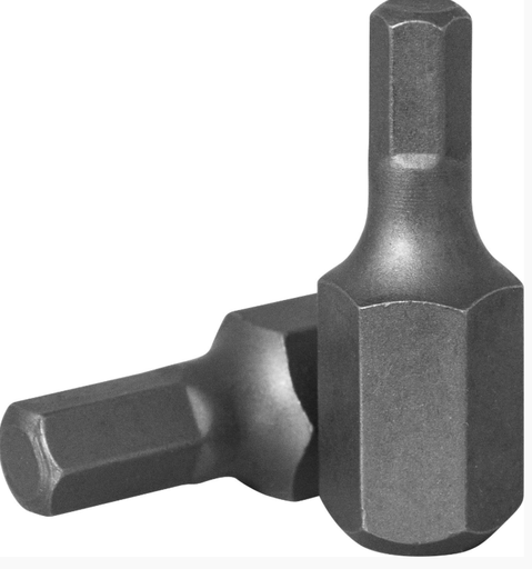 [D130H80] Sešstūra (HEX) uzgalis ar 10 mm sešstūra kātu, H8x30 mm (D130H80, JONNESWAY)
