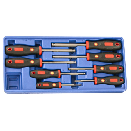 [HR-578MW] Tool set for trolley, 8 pcs (HR-578MW, GENIUS)