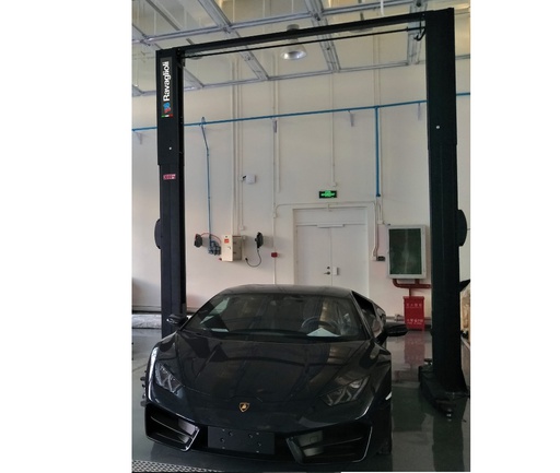 [KPH370.42LLK] Electro-hydraulic two-post lift 3.5 T (low profile, for sport cars), RAVAGLIOLI (KPH370.42LLK, RAVAGLIOLI)