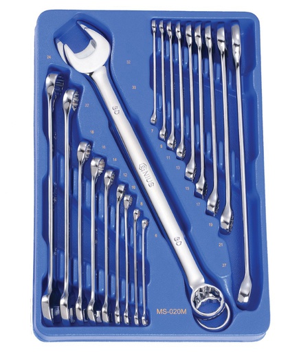 [MS-020M] Tool set for trolley, 20 pcs (MS-020M, GENIUS)