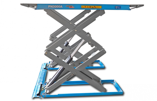 [PN3000A] Žemo profilio žirklinis keltuvas 3 t, 230V-380V Nortec (PN3000A, COFRAMA)