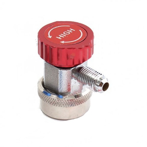 [RA1000.01] Greito sujungimo jungtis R134a HP 1/4" SAE išorinis sriegis (RA1000.01, ERRECOM)