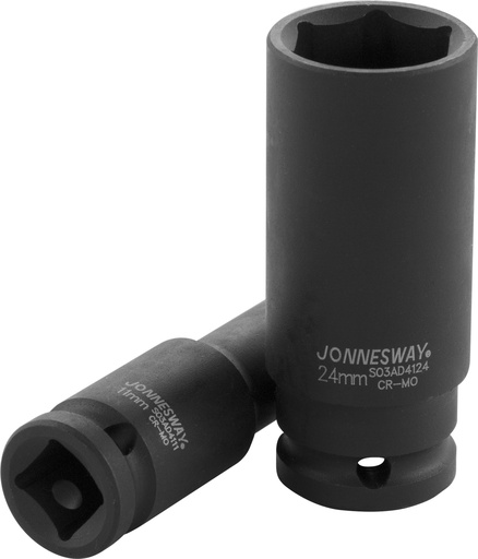 [S03AD4122] Gara trieciena muciņa 1/2" 22 mm (S03AD4122, JONNESWAY)