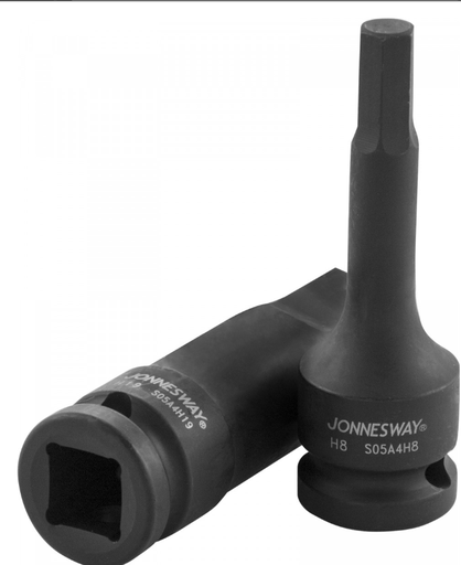 [S05A4H10] 1/2"DR HEX BIT IMPACT SOCKET SIZE: H10, L: 78MM (S05A4H10, JONNESWAY)