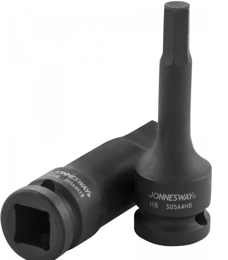 [S05A4H6] 1/2"DR HEX BIT IMPACT SOCKET SIZE: H6, L: 78MM (S05A4H6, JONNESWAY)