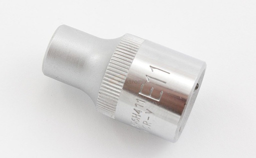 [S06H411] Galvutė 1/2" DR E-tipo TORX E11, JONNESWAY (S06H411, JONNESWAY)