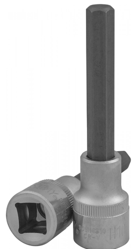 [S09H4310] Hex bit socket 1/2″, H10, 100 mm (S09H4310, JONNESWAY)