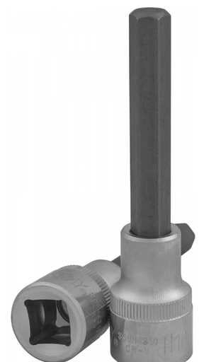 [S09H4314] Galvutė su šešiabriauniu (HEX) antgaliu 1/2", dydis: H14, L: 100 mm (S09H4314, JONNESWAY)