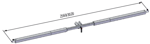 [TDA49+TDA50] Suvedimo rėmas puspriekabių ratų geometrijai (ratų suvedimo stendui TD 8060T BTH) (TDA49+TDA50, RAV)