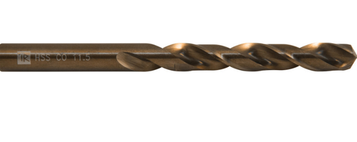 [TDB010K5] Cobalt drill bit for stainless steel HSS-Co 5, 1 mm (TDB010K5, THORVIK)