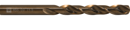 [TDB015K5] Cobalt drill bit for stainless steel HSS-Co 5, 1.5 mm (TDB015K5, THORVIK)
