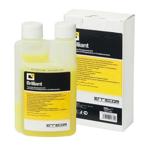 [TR1003.01.S1] UV dažai nuotėkiams aptikti BRILLIANT 250 ml (TR1003.01.S1, ERRECOM)