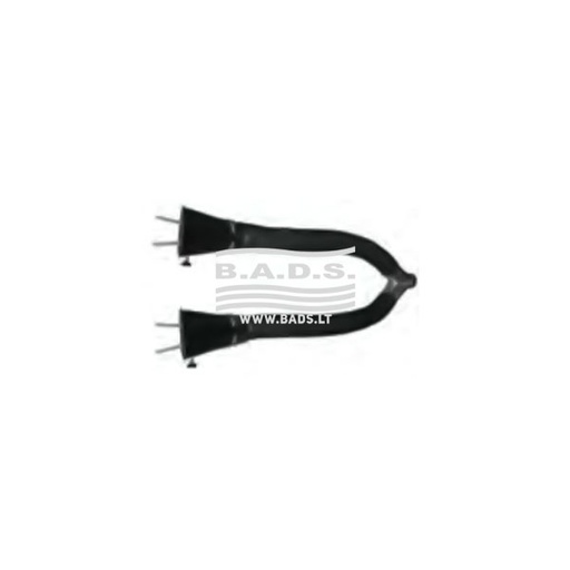 [Y100-BG-100/200-PI] Exhaust gas extraction hose with nozzles Ø100 (Y100-BG-100/200-PI, FILCAR)