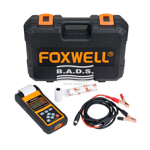 [BT780] Akumuliatorių analizatorius su spausdintuvu, FOXWELL (BT780, FOXWELL)