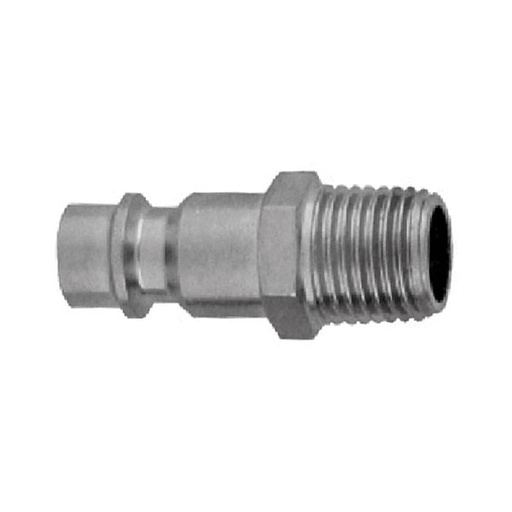 [GM-02PM] Greito sujungimo kištukas 1/4" BSP su rantymu (GM-02PM, JONNESWAY)