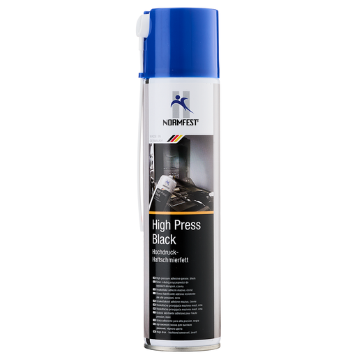 [2894-445-2] HIGH PRESS BLACK lipīga augstspiediena smērviela ar grafītu, 400 ml (2894-445-2, NORMFEST)