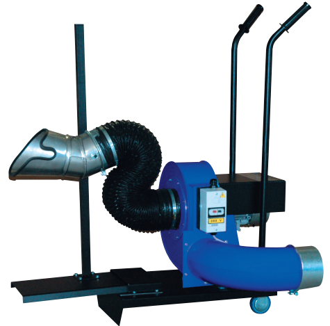 [TROTTER-150/S] Mobili išmetamųjų dujų surinkimo sistema (TROTTER-150/S, FILCAR)