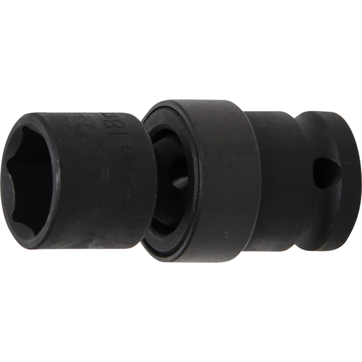[480018M] Swivel impact socket 1/2" 18 mm (480018M, GENIUS)