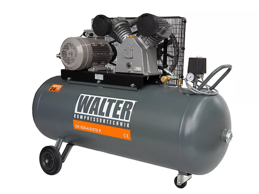 [GK 630_630] Reciprocating compressor GK 630 550l/min 4 kW 270L Walter (GK 630_630)