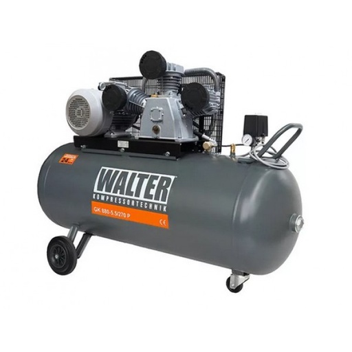 [GK 880_270] Stūmoklinis kompresorius GK 880, 740 l/min, 5,5 kW, 270 l (GK 880_270, WALTER)