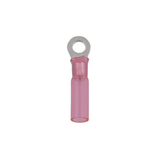[3555-901-1/50] Ring terminal M4, red, 0,50-1,00mm2 (3555-901-1/50, NORMFEST)