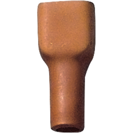 [3558-905-11/100] Cable terminal - plug, red, 6.3, 0.50-1.00 mm² (3558-905-11/100, NORMFEST)