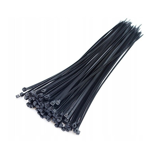 [3502-151/100] Plastic cable tie, black, 282x4.5mm (100 pcs) (3502-151/100, NORMFEST)